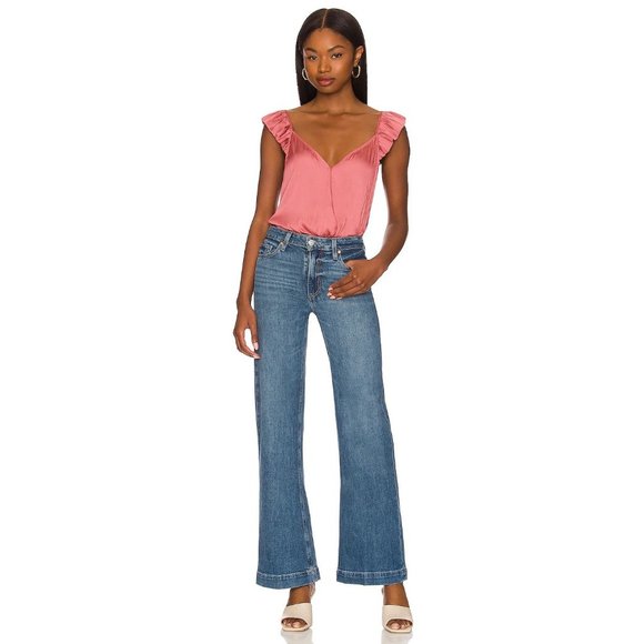 PAIGE Lunah Flutter Bodysuit - NWT - Size Medium - Picture 4 of 4